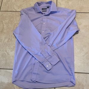 Purple Chaps Button-Down Shirt Size Boys 18